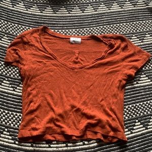 Crop top (orange)